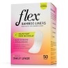 Flex Bamboo Light Ultra Thin Liners - 50ct - 3 of 4
