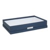 Bigso Sverker Canvas Fiberboard Storage Box with Lid, Legal, Art & Paper Organizer, 17.1"x12.2"x3.3" - 4 of 4