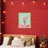 Stupell Industries Festive Peppermint Martini Floating Frame Canvas Art - 3 of 4