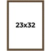 PosterPalooza | Photo Size Sculpted Gold Picture Frame - UV Acrylic, Foam Board Backing, Hanging Hardware - 2 of 4
