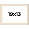 PosterPalooza | 19x13 Wide Barnwood Picture Frame, UV Acrylic, 6 Finishes - Grey, Brown, White, and Black - 2 of 4
