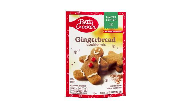 Betty Crocker Gingerbread Cookie Mix - 17.5oz, 2 of 12, play video