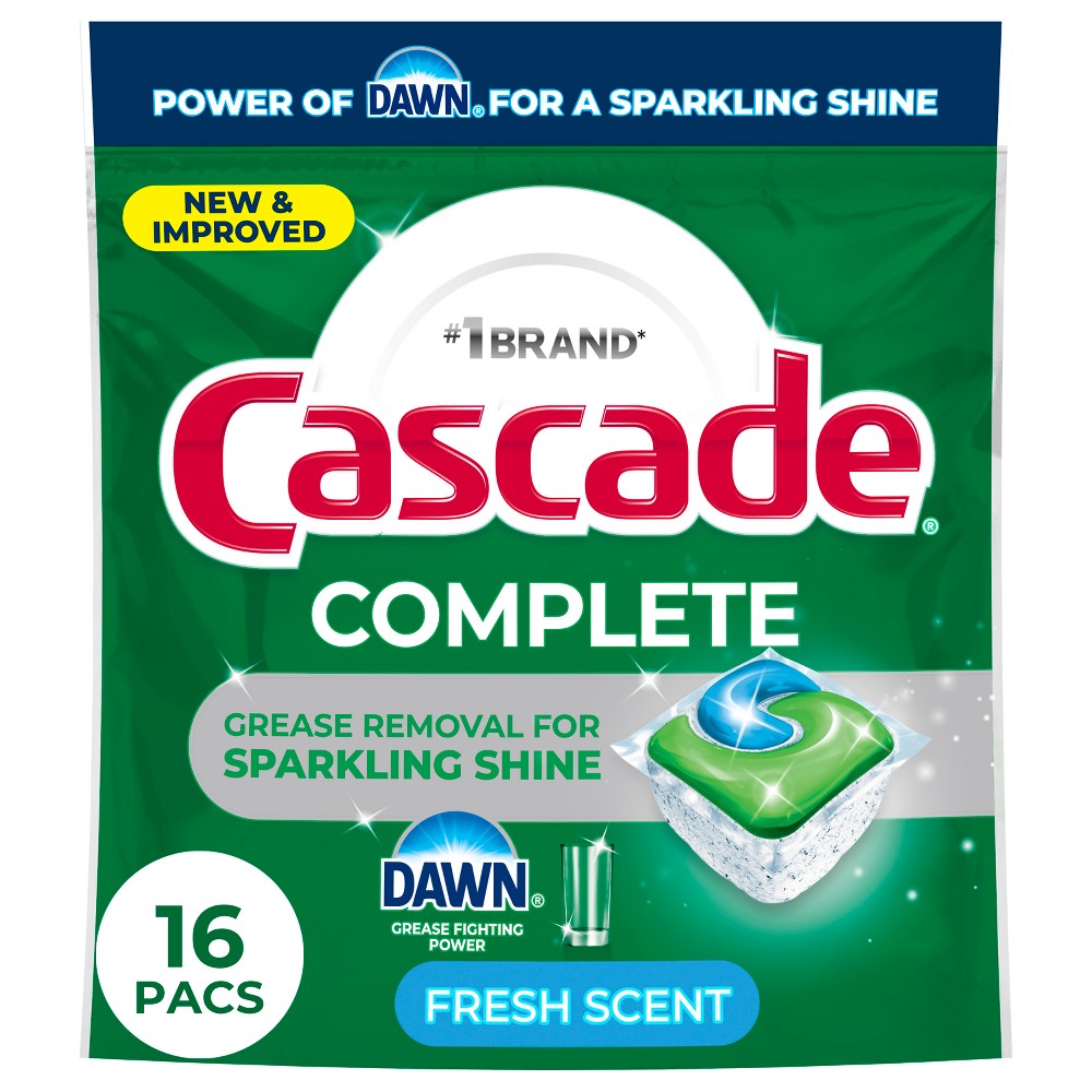 UPC 030772216903 - Cascade Fresh Scent Complete Pods Dishwasher ...