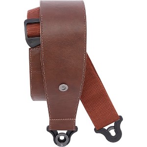 D'Addario Comfort Leather Auto Lock Guitar Strap - 1 of 4