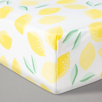 lemon baby bedding