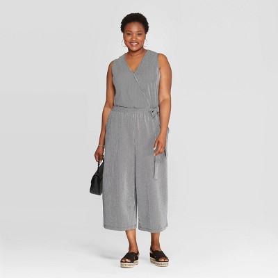 target black jumpsuit plus size