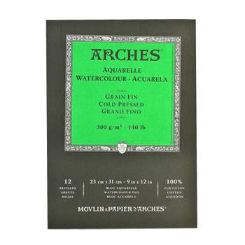 Arteza Blank Watercolor Cards & Envelopes for DIY, 100% Cotton, 5x6.875,  Set of 25