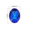 Unique Bargains Acrylic Flat Back Diamond Gems Bead for Face Painting DIY Crafts 25 Pcs - 2 of 4