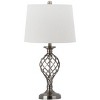 Lattice Urn Table Lamp (Set of 2) - 26.75 Inch Height - LIT4316 - Nickle - Safavieh - 4 of 4
