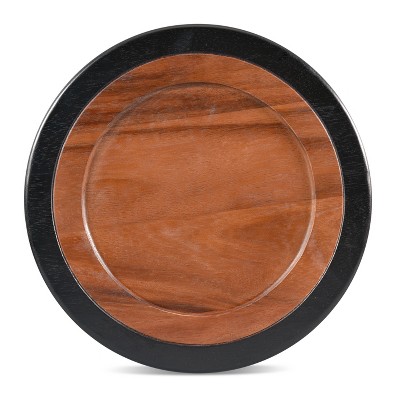 Noritake Kona Wood Accents Charger, 13"