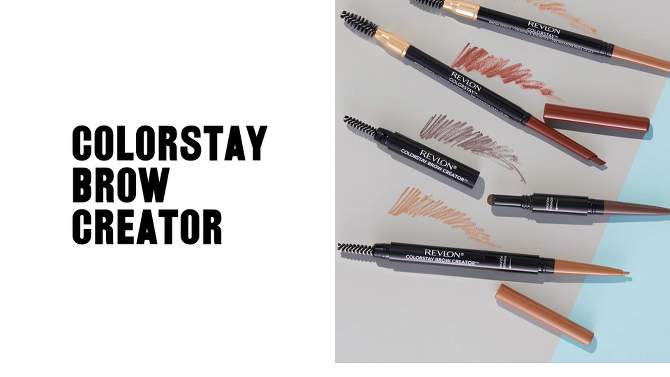 Revlon Colorstay Brow Creator Eyebrow Pencil Multi-tool, 2 of 9, play video