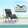 Aghana Digitals Red Zero Gravity Recliner: Folding Padded Chair with Cup Holder, Mesh Fabric & - 4 of 4
