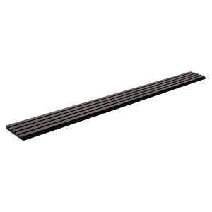 VEVOR Wood Slat Acoustic Panels, 7.9 x 94.5 inch, MDF Accent Wooden Wall Panels for Modern Interior Wall Decor, Faux Wood Wall Board Panels, Black - 1 of 4