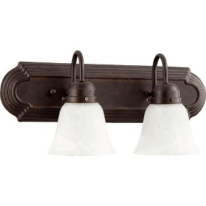 Quorum Lighting 2 - Light Vanity in  Toasted Sienna - 1 of 1