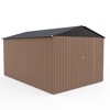 8 x12Ft Outdoor Storage Shed,Metal Garden Shed,Large Metal Tool Sheds with Updated Frame Structure and Lockable Doors,for Backyard Garden Patio Lawn - 2 of 4