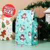 Joyfy 24 Pcs Christmas Goody Bags, Kraft Paper Candy Cookie Bags, Christmas Paper Bags Party Gift Packing for Party Supplies Favors (9.75"x3"x5") - 4 of 4