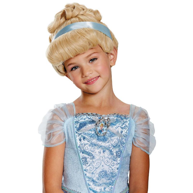 Disney Princess Cinderella Deluxe Child Wig, 1 of 2