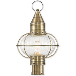 Livex Lighting Newburyport 1 - Light Wall Light in  Bronze - 1 of 4