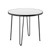 Watkindale Outdoor Bistro Table - OD1172427 - Black/White - SEI - 3 of 4