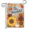 Briarwood Lane Fall Double Sided Garden Flag 12x18 For Outdoor Be Thankful Flowers For Fall Garden Flag Flags For Outside - 2 of 4