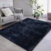 Luxury Modern Plush Fluffy Velvet Rug 5 x 8 ft, Faux Wool Rugs with  Non-Slip & Washable,for Bedroom Living Room Nursery - 2 of 4