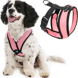 Gooby Comfort X Head In Harness Pink, X - 1 of 1