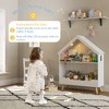 Arceso Kids Dollhouse Bookshelf, Bookcase with Motion-Activated Light, 2-Tier Toy & Book Display - 3 of 4
