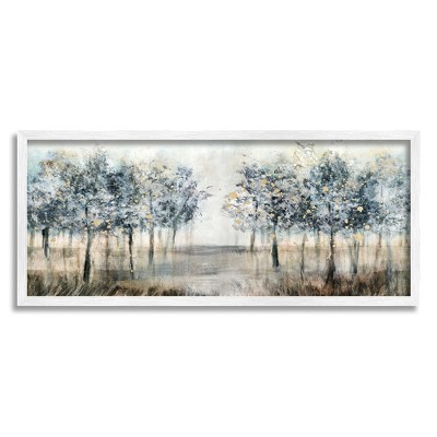 Stupell Industries Modern Tree Grove Framed Giclee Art