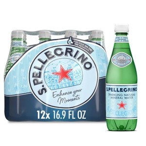San Pellegrino Sparkling Natural Mineral Water - 12pk/16.9 fl oz Bottles - 1 of 4