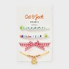 Girls' 4pk Red Bow and Smiley Bracelet Set - Cat & Jack™ - 2 of 3