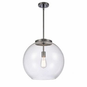 Athens - 1 Light Pendant In Industrial Style-16.38 Inches Tall and 15.75 Inches Wide - 1 of 1