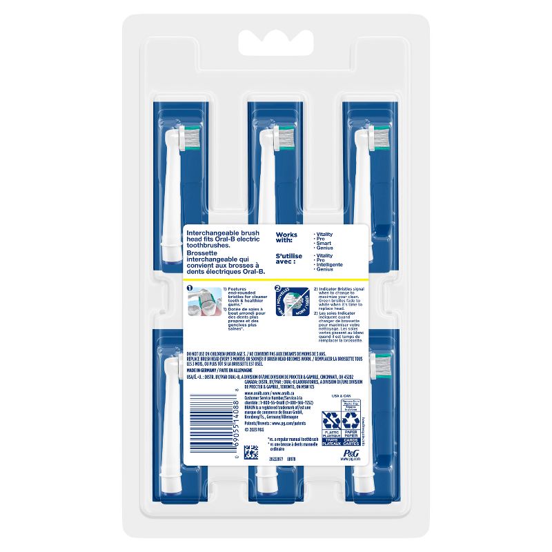 Oral-B Daily Clean Electric Toothbrush Replacement Brush Heads Refill - 6ct, 5 of 12