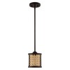 Craftmade Lighting 1 - Light Pendant in  Aged Bronze Brushed - 3 of 4