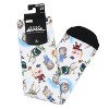 Avatar The Last Airbender Chibi Character All Over Sublimated Crew Socks - 3 of 4