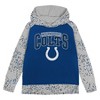 NFL Indianapolis Colts Girls' Fleece Hooded Sweatshirt - image 2 of 3