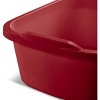 Tribello Plastic Wash Tub Dishpan Basin and Foot Bath for Soaking Feet, Laundry Wash - 12 Quarts - 4 of 4