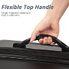 3 Pieces Suitcase Set, Portable Lightweight Hardshell Spinner Wheel Travel Luggage With TSA Lock, For Travel, Business (20''24''28'') - 4 of 4
