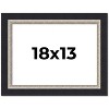 PosterPalooza | Embellished Black Picture Frame - UV Acrylic, Backing Board, Hanging Hardware Included - 2 of 4