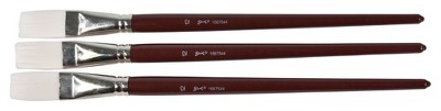 Sax True Flow Synthetic Paint Brushes, Assorted Sizes, Set of 72