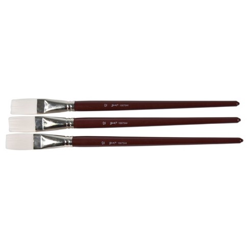 تسوق 2Pcs Flat Silicone Paint Brushes, Wide & Narrow Silicone Shaper Brush  for Art Solid Paintbrush Sets for Acrylic Paints اونلاين