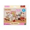 Calico critters piano and desk sale set