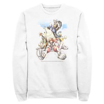 Men's Kingdom Hearts Final Mix Box Art Sweatshirt