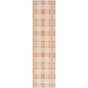 Courtyard CY6201 UV & Stain Resistant Non-Shedding Power Loomed Indoor/Outdoor Rugs - Safavieh - 1 of 4