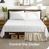 Adjustable Wrap Around Ruffled Bed Skirt by Bare Home - image 4 of 4