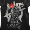 Sons Of Anarchy Composed Art Crew Neck Short Sleeve Women's Black T-shirt - 2 of 3