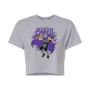 Women's - Teenage Mutant Ninja Turtles - Live And Let Shred Cropped Graphic T-Shirt - 1 of 4