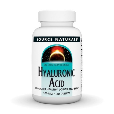 Hyaluronic Acid 100 mg by Source Naturals, Inc.  -  60 Tablet