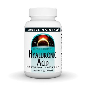 Hyaluronic Acid 100 mg by Source Naturals, Inc.  -  60 Tablet - 1 of 3