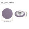 Unique Bargains Metal Shank Round Cloth Covered DIY Sewing Buttons 20 Pcs - 2 of 4