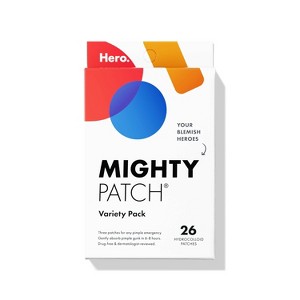 Hero Cosmetics Mighty Patch Variety Acne Pimple Patches - 26ct - 1 of 4